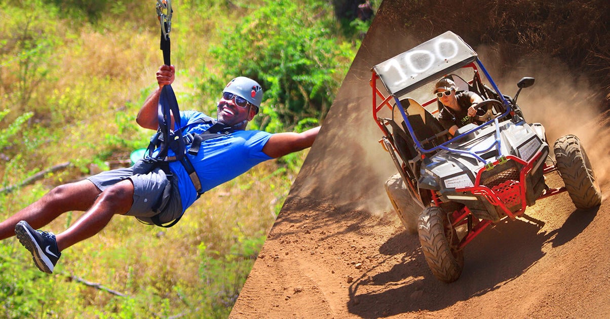 6 Zipline + ATV Adventure - Coral Crater Adventure Park
